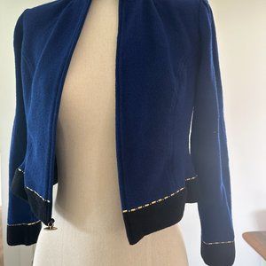 St John Womens Knit Blazer/Sweater